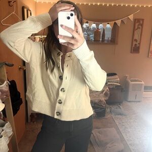 Madewell cream sweater